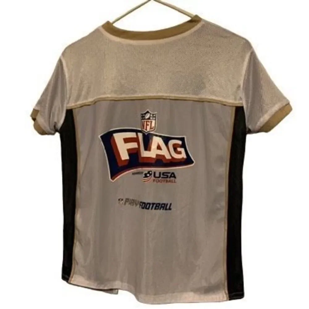 New Orleans Saints Size Youth Large Reversible Flag Football Jersey